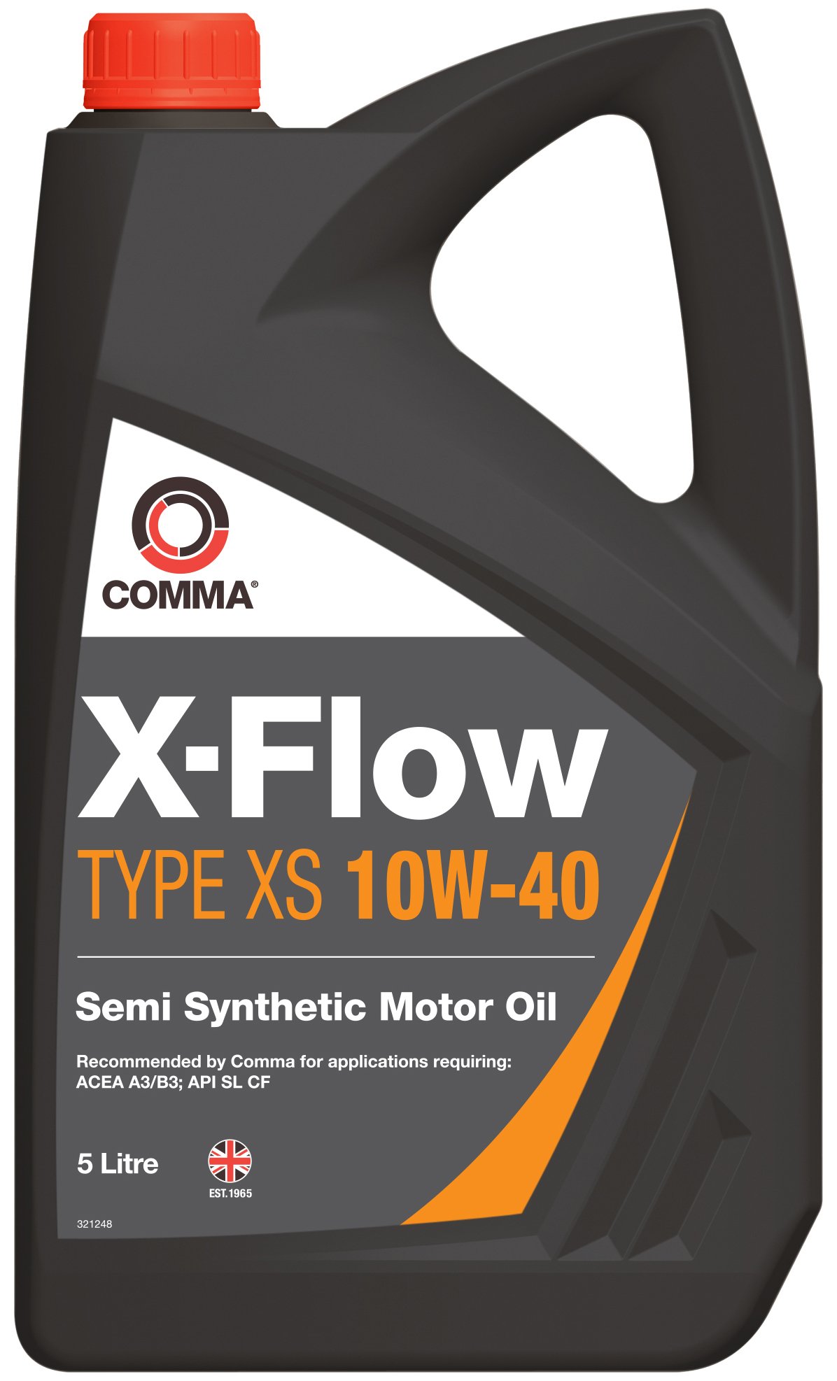 Comma XFXS5L X-Flow Type XS 10W40 Oil, 5 Litre