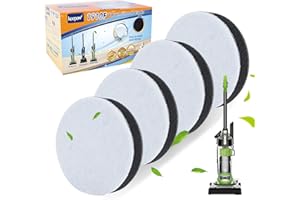 KEEPOW NEU100 Vacuum Filters for Eureka Airspeed Compact Bagless Upright Vacuum Cleaner NEU100, NEU10AE4, NEU10AE5, NEU10AE2, NEU102 Series, Part #E0106 (4 Pack)
