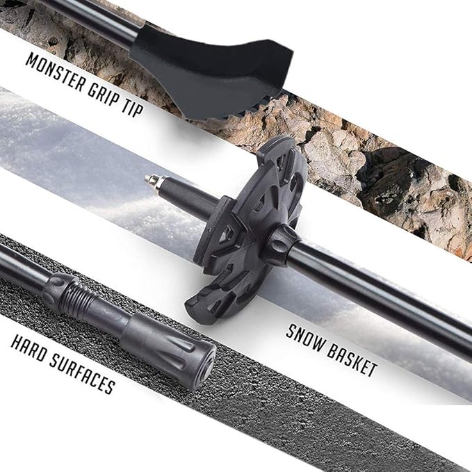 Sushed Trekking Poles Adjustable Anti Shock #trekking #poles #for #hunting Sushed Trekking Poles Adjustable Anti Shock