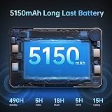 OUKITEL RT3 8 Inch Rugged Tablet 7GB RAM 64GB 1TB SD Android 12 5150mAh 4G view 4