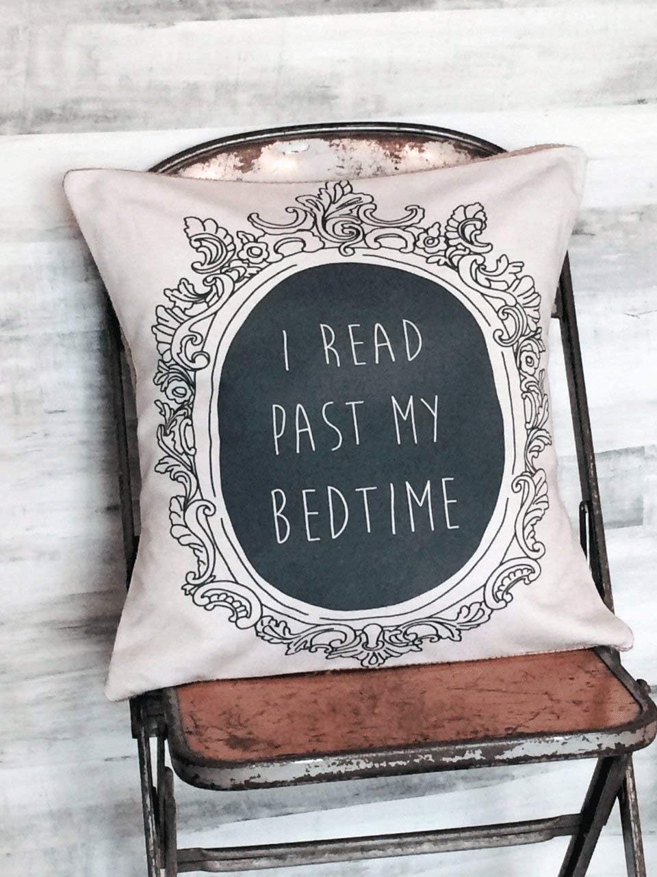Amazon Com Dozili Pillow Cover Throw Pillow Accent Pillow I Read