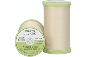 Coats Thread & Zippers and Dual Duty Plus Hand Quilting, 325-Yard, Natural
