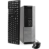 Dell Premium Desktop Computer PC, Intel Quad Core i5 3.2GHz, 16gb RAM, 1TB HDD, DVD, Bluetooth, WiFi, Compatible with Dell OptiPlex 9020 (Renewed)