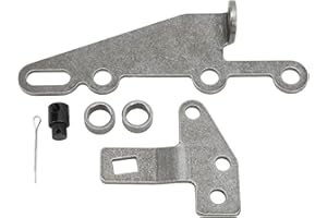 35498 Shifter Bracket and Lever Kit with Swivel/Cotter Pin for Turbo TH400 TH350 TH250 200‑4R 700R4 4L60