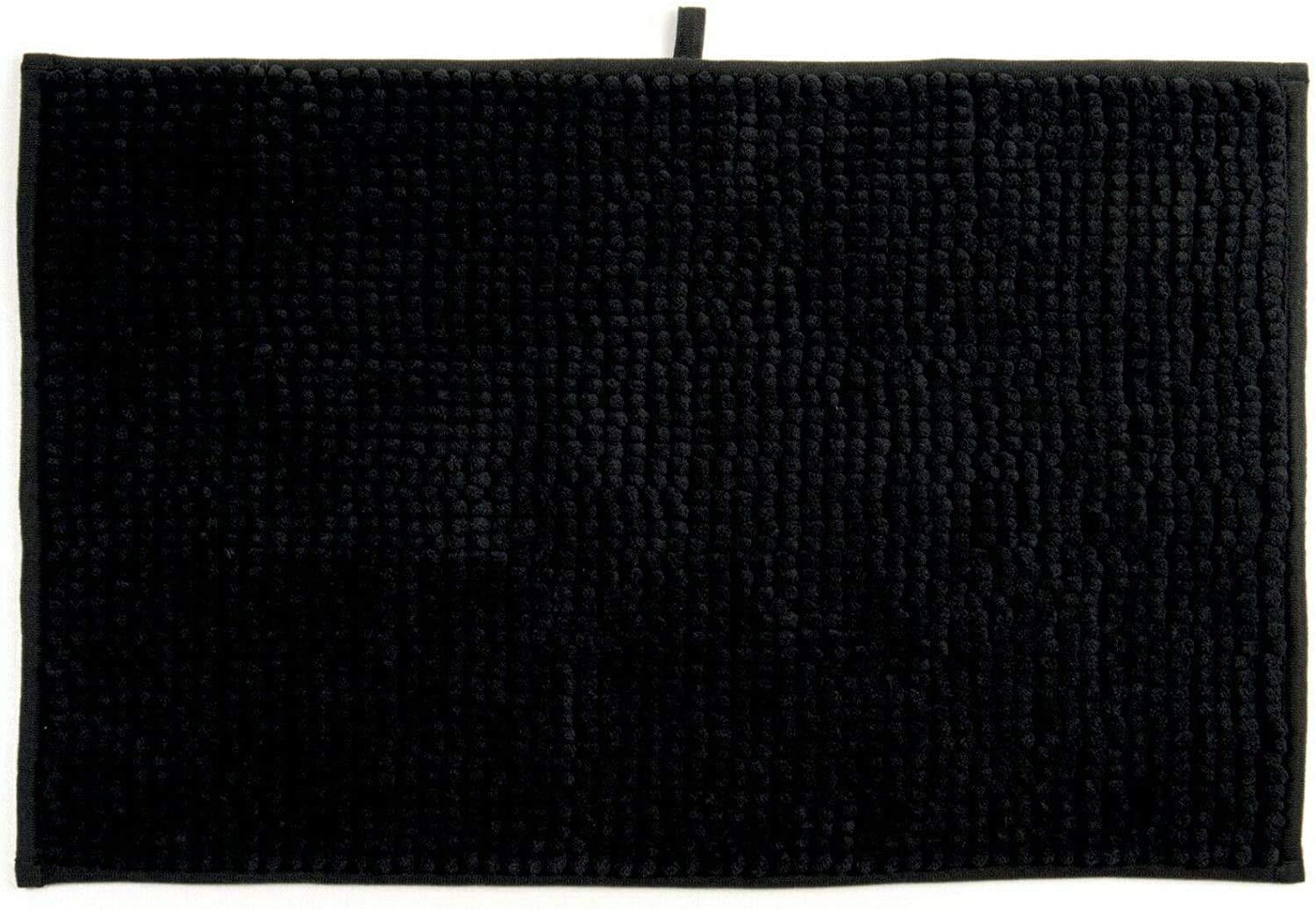 MSV Bath Mat, Black, 60 x 40