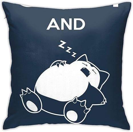 Amazon 抱き枕カバー アニメ カビゴン クッションカバー おしゃれ 柔らか い背当て飾り 人気 綺麗 お宅 雑貨 萌えグッズ かわいい 少女 可愛 プレゼント 45x45cm 新しいプレゼント 21 枕 オンライン通販