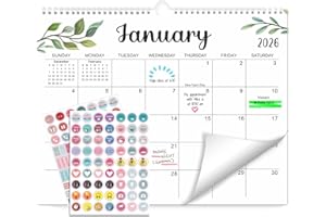 Apeso Wall Calendar 2026-2027 Academic Year, Family Large Monthly Calendar Canada Francais for Wall Fridge, Mom 18 Months Dai