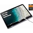 SAMSUNG Chromebook Plus V2 360 2-in-1 Laptop w/Dual Webcam (12.2" FHD+ Touchscreen,Intel Celeron 3965Y, 4GB RAM, 128GB (64GB eMMC+64GB SD Card), Stylus Pen) Home & Education, IST SDCard, Chrome OS