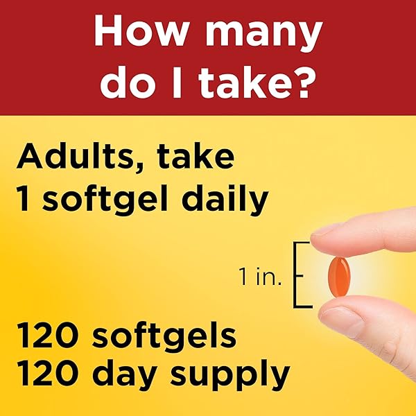 NATURE MADE COQ10 100MG, DIETARY SUPPLEMENT FOR HEART HEALTH SUPPORT, 120 SOFTGELS, 120 DAY SUPPLY