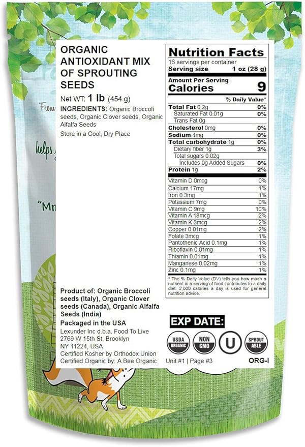 4 Packs Of Seed Mix Germogliosi Manual Seed Sprout Free Innovative Professional Multifunctional Patented 5 Trays 100 Recyclable Plastic With Moca Certification 32 G Germination Kits Garden Outdoors Cate Org