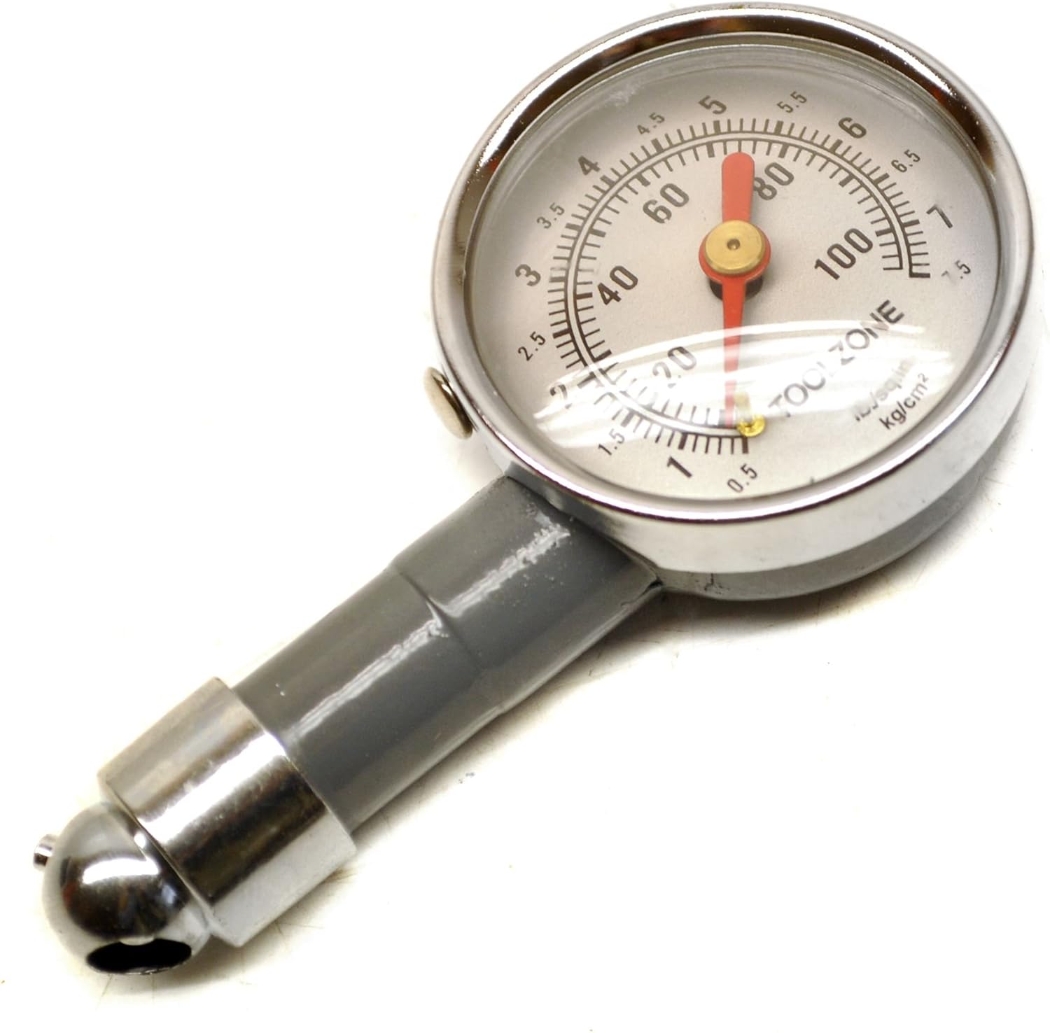 AB ToolsToolzone Tyre Wheel Pressure Dial Gauge 10100psi Measure Bike