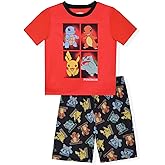 Pokemon Little/Big Boys' Pajama Short Set