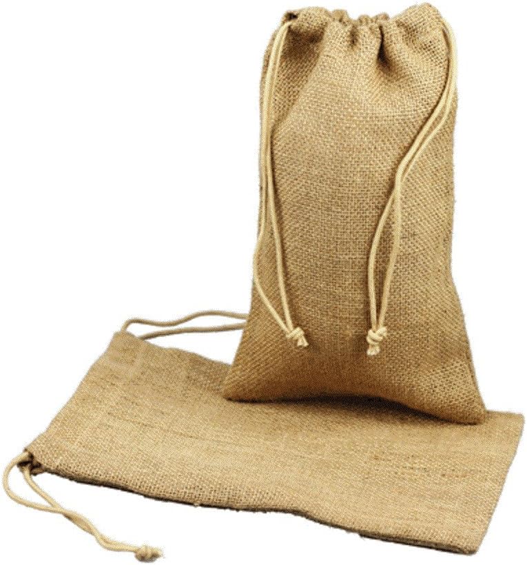 ToteBagFactory Natural Rustic Chic Burlap Wedding Favor