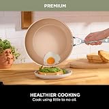 Ninja Extended Life 28cm Ceramic Frying Pan Non-Stick Induction Grey Terracotta view 7