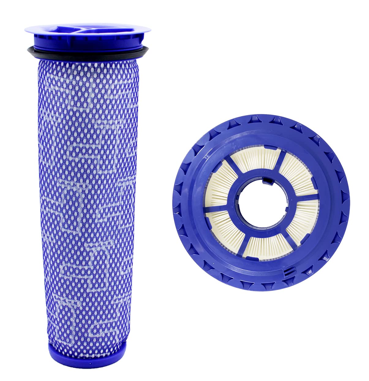KENSHIRE 2PCS DC41 filters compatible for Dyson DC41 hepa filters replacement DC41i DC43 DC55 DC65 DC66 Animal post filter parts replacement