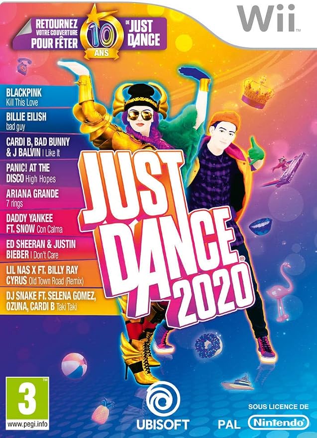 Lot De 5 Jeux Wii Just Dance – Occasion Très Bon état, Pour Danser En Famille
