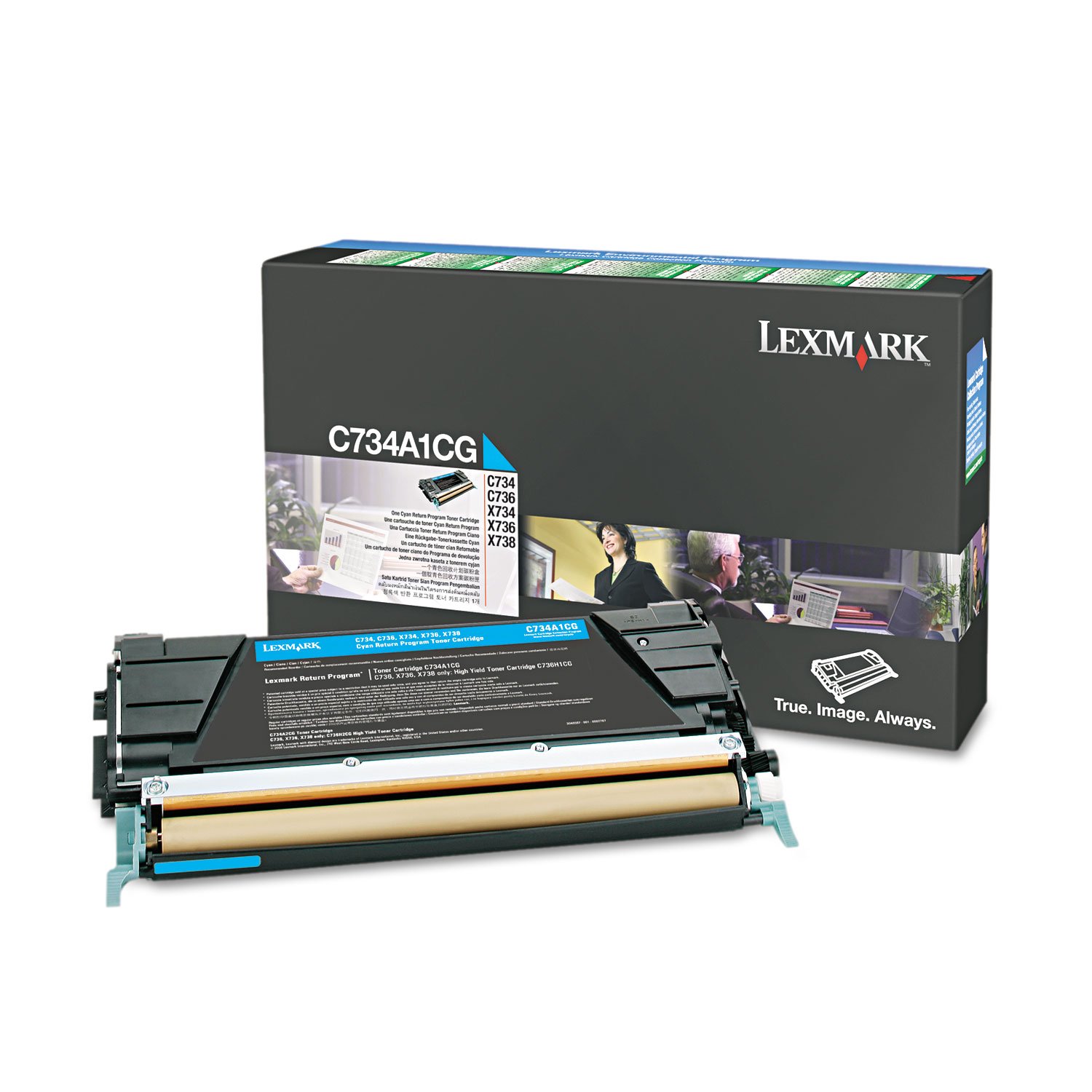 Lexmark Toner Cartridge for F C73X X73X Cyan (6000 Sheets)