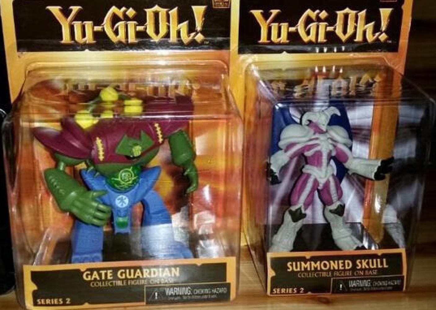 Mall Market Yu Gi Oh Toys 4inch Gate Guardian & Summoned Skull Action Figure Collectible Toys YuGiOh Figure for kid boy YuGiOh toys 2pcs/set