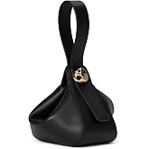 Madewell The Sculpted Metal Wristlet Bag