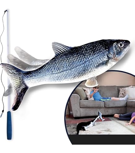 vibrating fish toy for cats Spot Flippin Fish Cat Toy