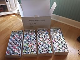 Amazon.com: Embroidex Polyester Mega Kit 260 Spools