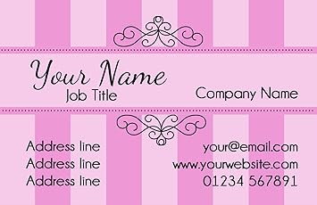 typical business card