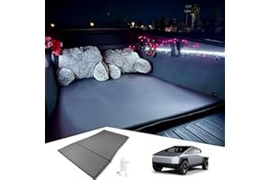 ELECFRESH Truck Bed Air Mattress for Tesla Cybertruck Accessories Custom Fit Camping Air Bed with Built-in Pump Carry Bag Perfect for Travel, Vacation, and Camping