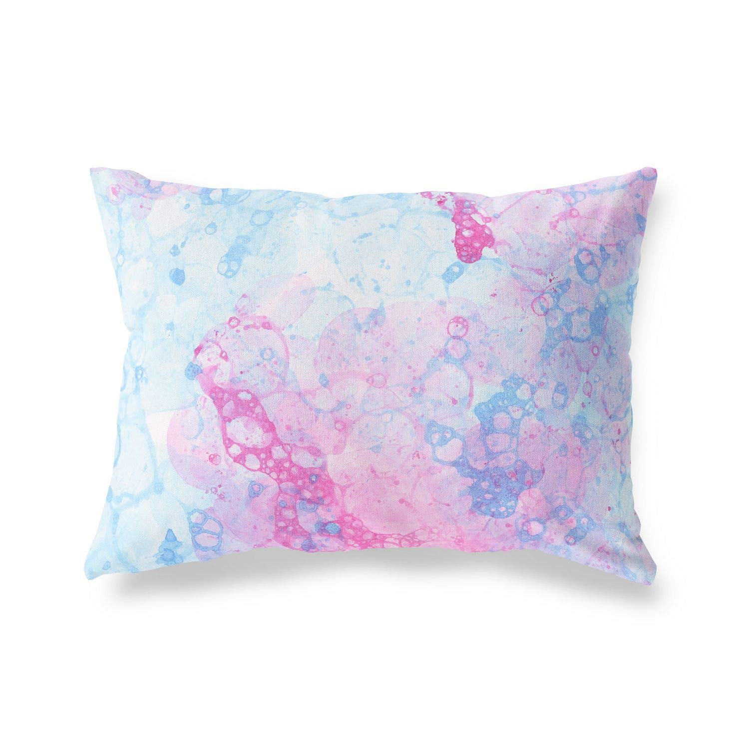 Bonamaison Decorative Cushion Cover Watercolor Theme, Throw Pillow Covers, Home Decorative Pillowcases for Livingroom, Sofa, Bedroom, Size:35x50 Cm - Designed and Manufactured in Turkey