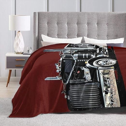 Amazon.com: Eppedtul PETERBUILT Truck Ultra-Soft Micro Fleece Blanket