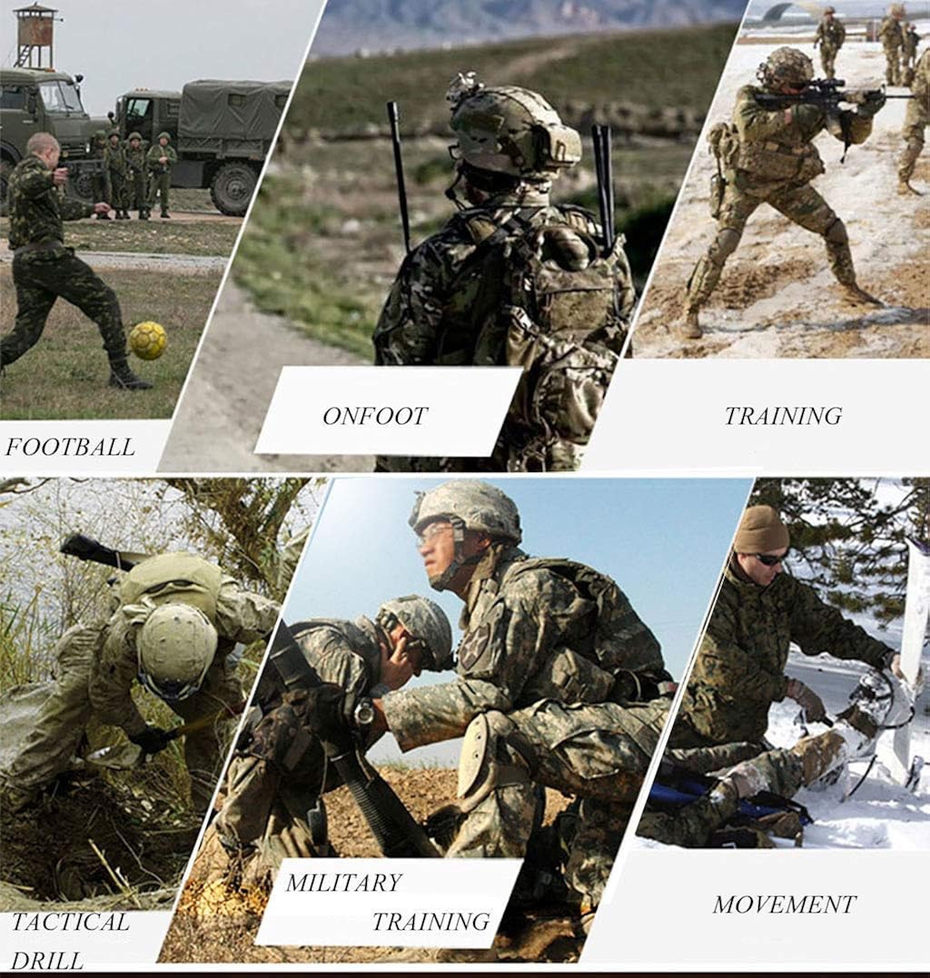 LANBAOSI Men's Tactical Jacket and Pants Military Camo Hunting ACU Uniform 2PC Set Army Multicam Apparel Suit: Clothing