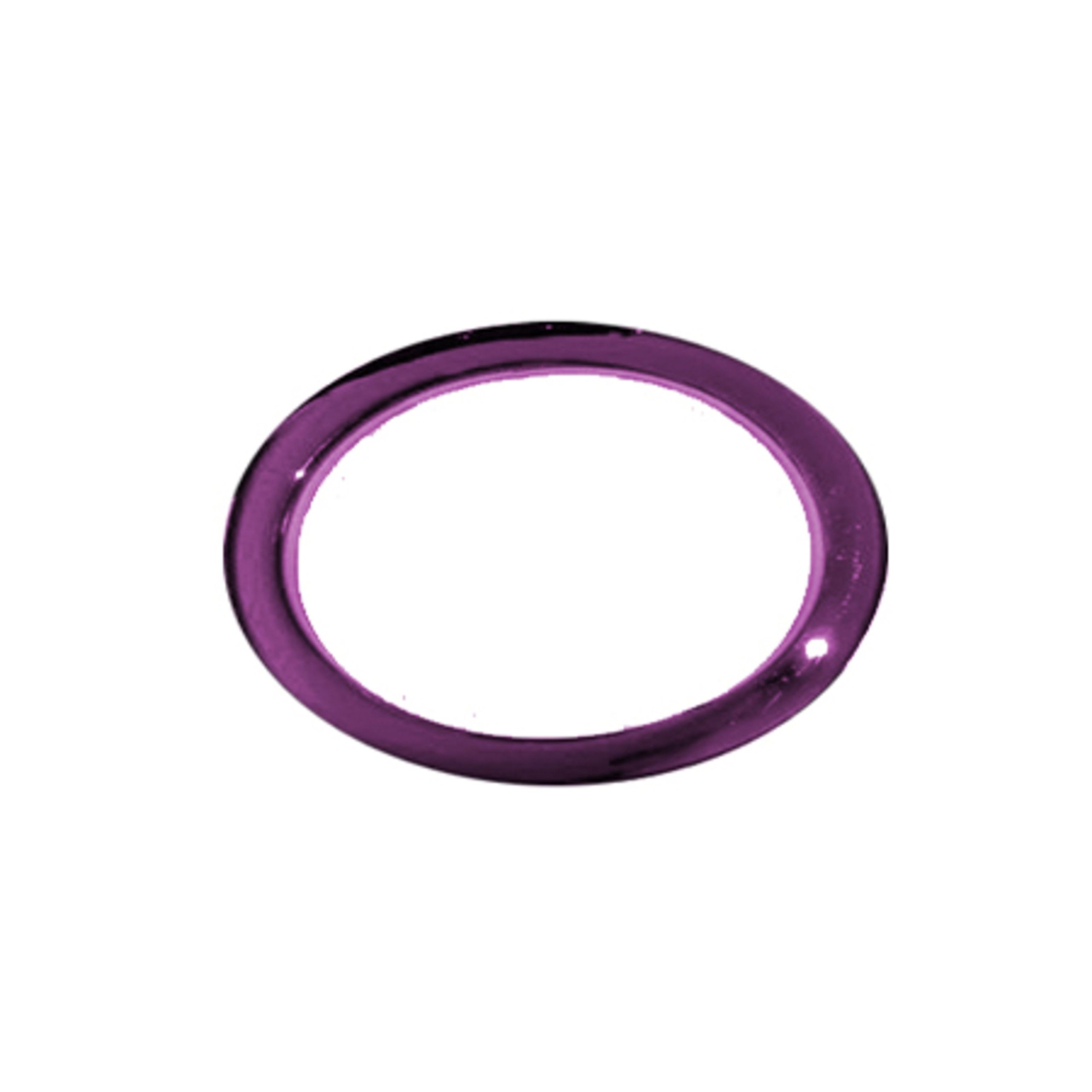 Bass Drum O's - 6" Purple Oval