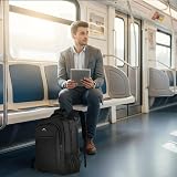 MATEIN Travel Laptop Backpack 15.6 Inch Anti Theft Water Resistant Black view 5