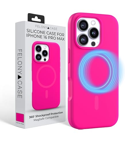 新品未使用 familiar iPhone 16 Pro用ケース ピンク Amazon.com: FELONY CASE for iPhone 16 Pro, MagSafe Compatible, 360