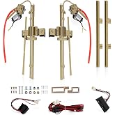 maXpeedingrods 2-Door Universal Power Window Conversion Kit Flat Glass | fit for ford Chevy Chrysler 1932-UP