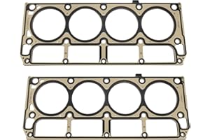 ChawYI 12589226 12498544 MLS Cylinder Multi Layer Head Gasket 2PCS for LS1 LS6 V8 4.8L 5.3L 5.7L LS Engine Head Gasket Kit, for Chevrolet for Buick for GMC for Pontiac for Hummer for Cadillac for Saab