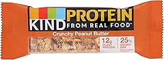KIND Protein Bar, Crunchy Peanut Butter, Gluten Free, 12g Protein, 1.76 Ounce Bar Sample