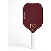 Eleven Zero EZ Power K-16mm Pro Pickleball Paddles | Red Aramid & Raw Carbon Fiber Weave Pickleball Paddle | T700 High-Friction Surface for Control & Spin | Pickle Ball Paddle | Pickleball Rackets