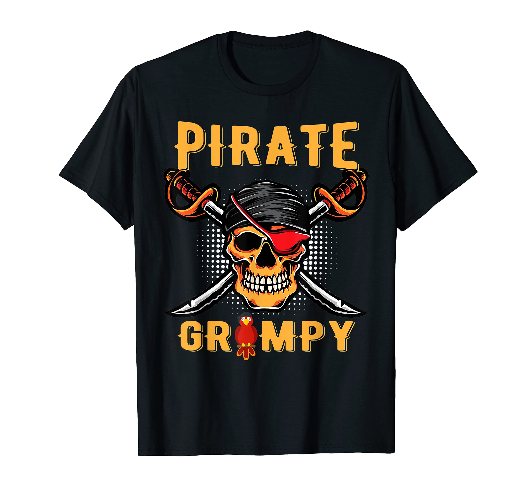 Pirate Grumpy Funny Halloween Costume T-Shirt