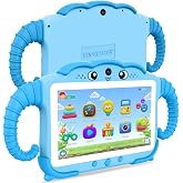 Kids Tablet 7" Tablet for Kids with Tons Offline Learning Apps for Toddler | Preloaded Educational Games, Parental Control, HD IPS Screen, Designed as Learning Tablet for Toddler Boys Girls Ages 3-7