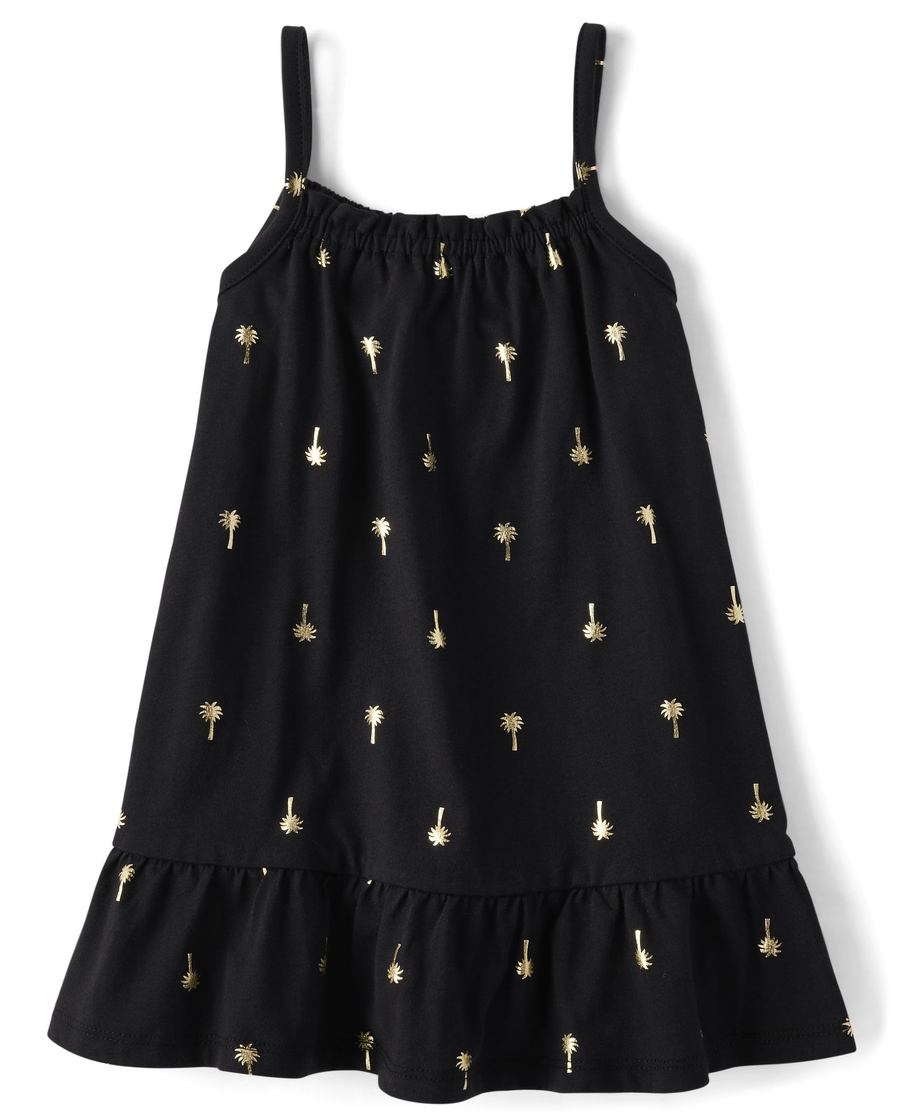 Photo 1 of The Children's Place,Baby-Girls,and Toddler Casual Everyday Sleeveless Dresses,Black,5 Years
