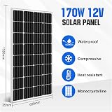 ECO-WORTHY 3400W Solar Power System 13.6kWh/Day Off Grid Kit 20x170W Panels view 4