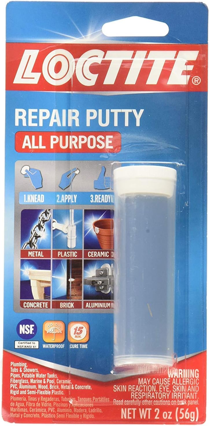 Loctite 1999131 All Purpose Repair Putty, 2 Ounces - 3 Pack: Home Improvement
