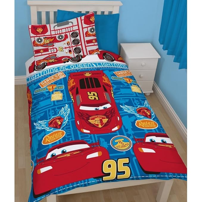 Disney Pixar Cars Single Duvet Set Amazon.co.uk Kitchen & Home
