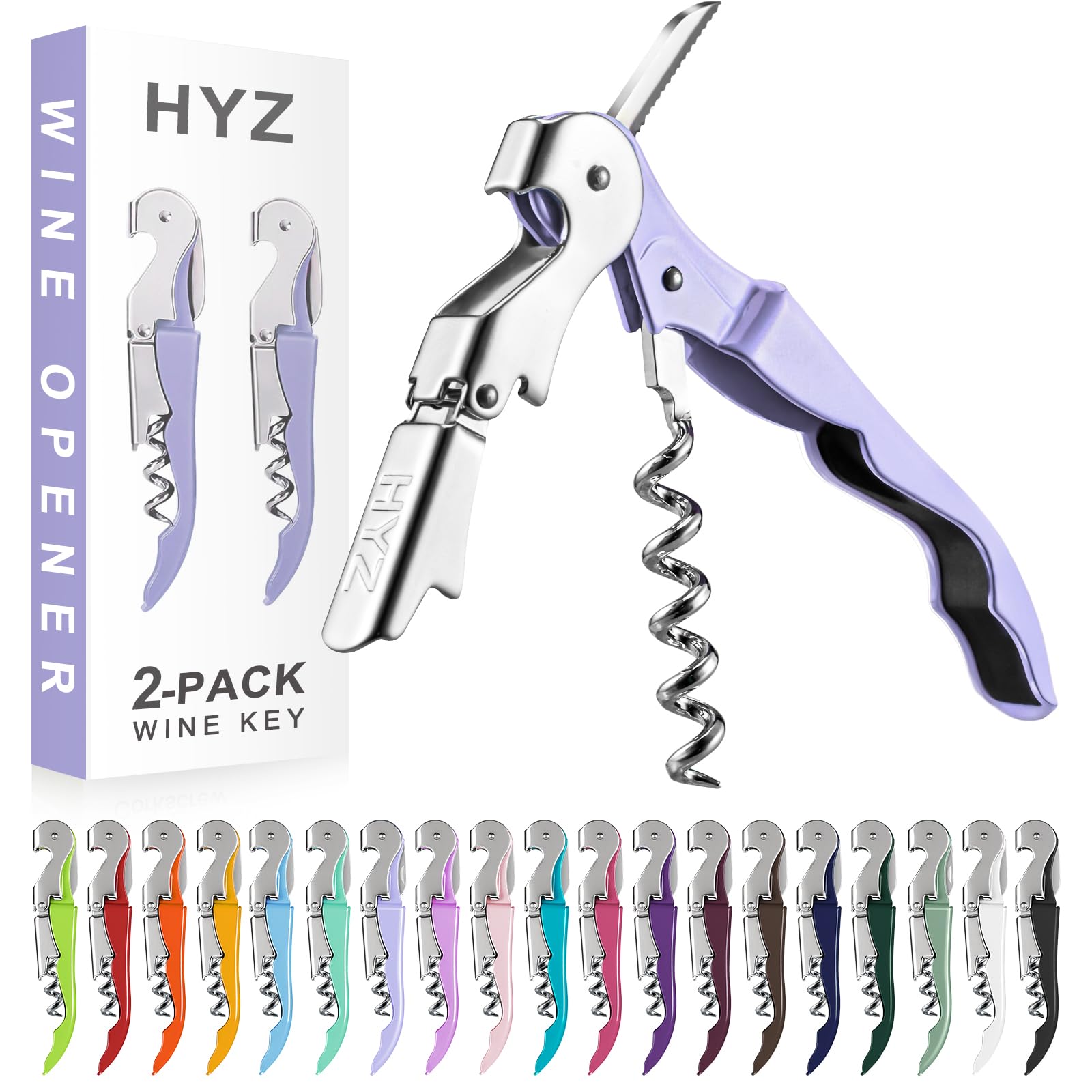 HYZ 2-Pack Wine Opener Waiter