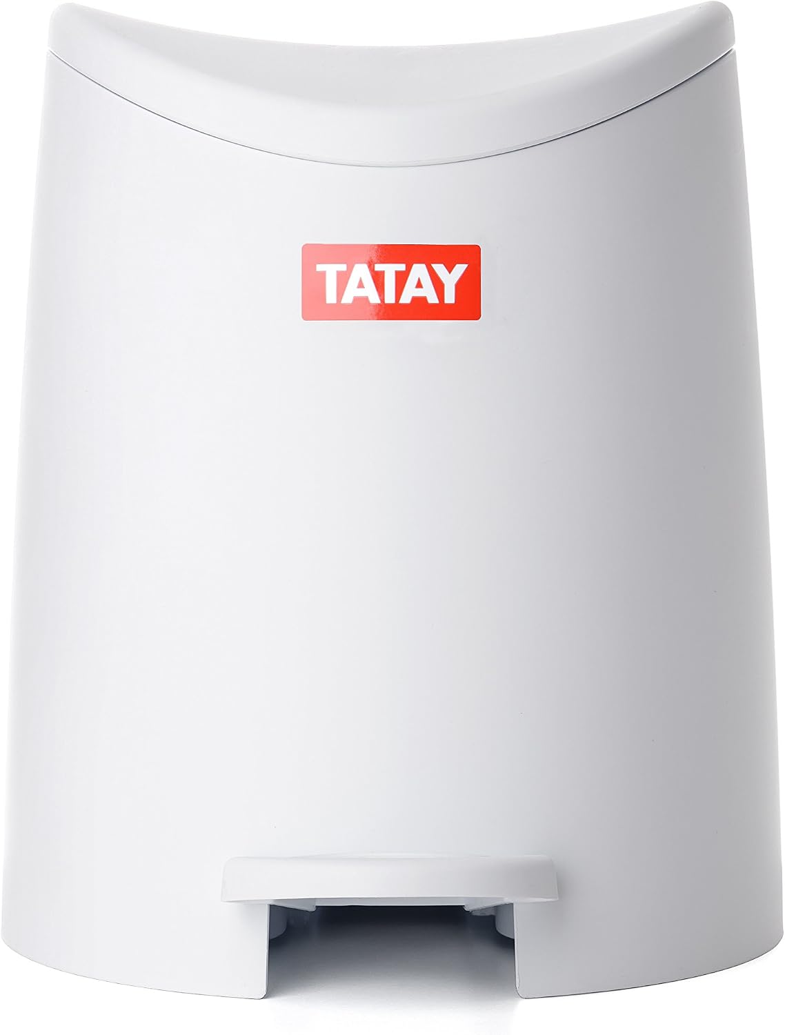 TATAY Bathroom Bin with Standard Pedal 3L, White - Image 4