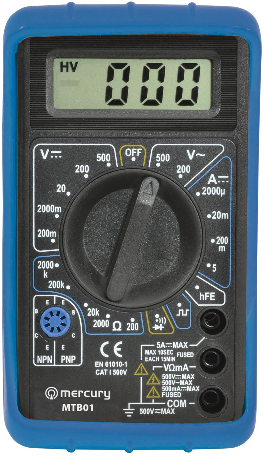 Handheld Digital Multitester / Multimeter