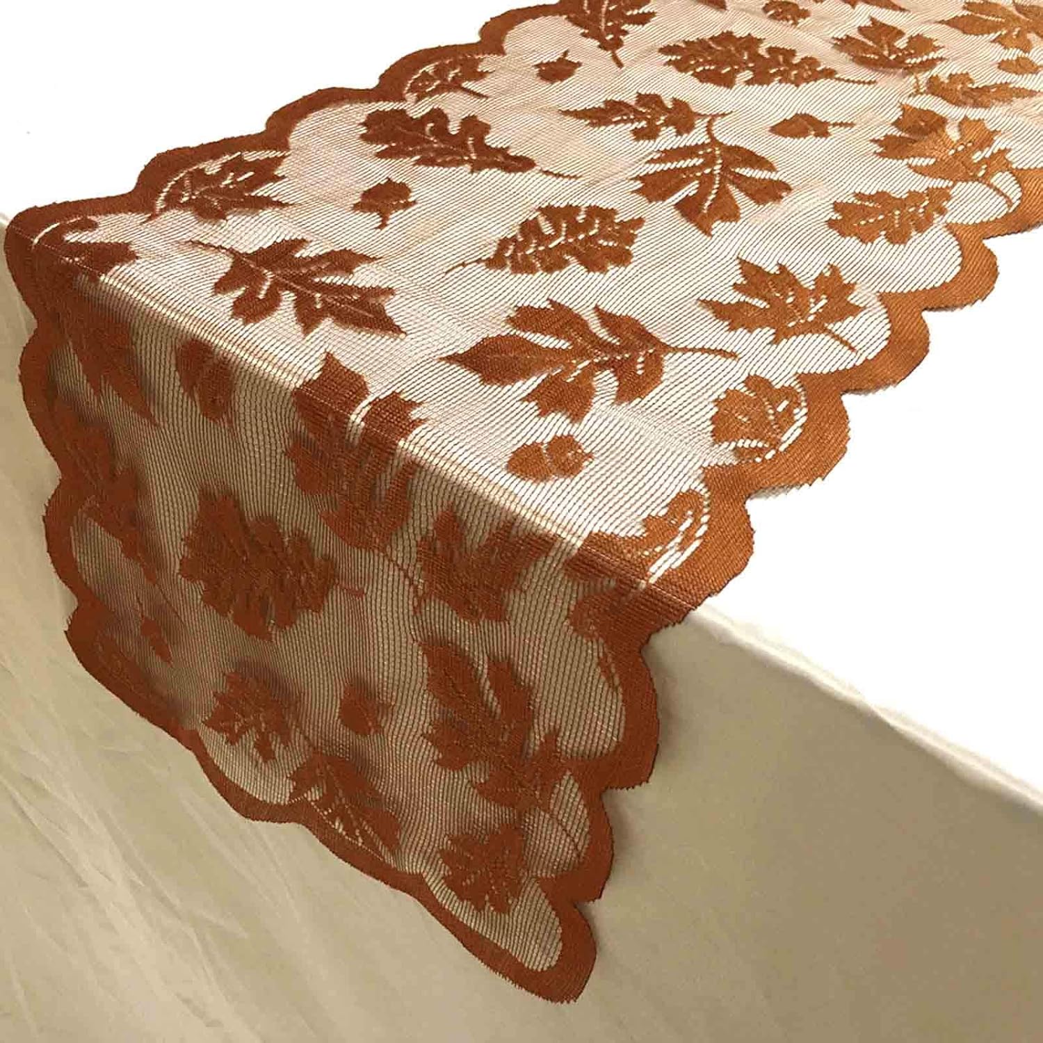 Best Deep Orange Table Runner