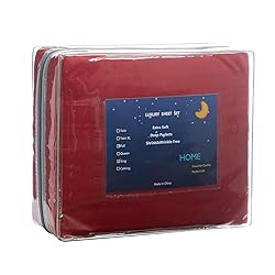 NexHome California King Size Sheet Set, Breathable