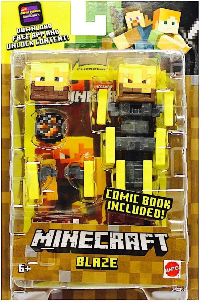 Amazon Com Minecraft Blaze Toys Games