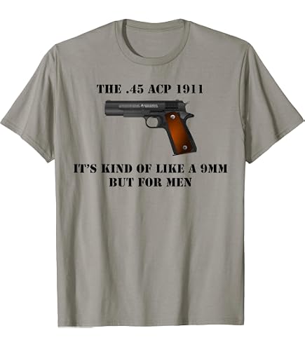 Amazon.com: 1911 Pistol T-Shirt T-Shirt : Clothing, Shoes & Jewelry